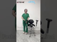 AZ-ST08 Panduan Pengoperasian Bangku Pelana Terpisah Ergonomis | Kursi Medis yang Dapat Disesuaikan untuk Gigi dan Dokter Hewan