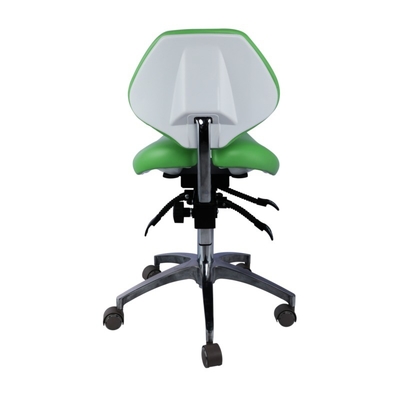 Kursi Dentist Unik Warna Biru Kursi Barber Shop Nyaman Kursi Dental Twin Saddle