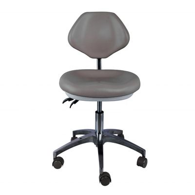 Dental Clinic Doctor Assistant Stool Pu Leather Comfortable Seat Blue Color Dentist Stool