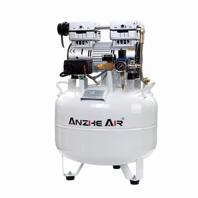 40L Medical Air Pump Compressor 850W Dental Oilless Air Compressor Use For 2 Dental Chairs