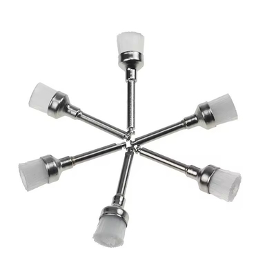 Kit gigi sekali pakai yang berwarna-warni Sikat gigi Nylon Sikat gigi yang dipoles Sikat gigi Prophy