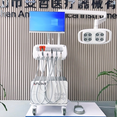 Custom Shadowless Dental Chair Lamp 8 Mata Dental Unit Lampu LED Dengan Sensor