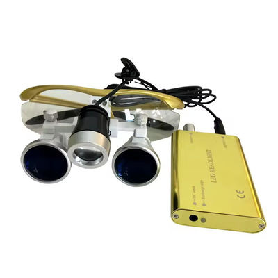 2.5X/3.5X Magnifier Gigi Dengan Lampu Kepala LED Alat Bedah Berguna Lampu Gigi