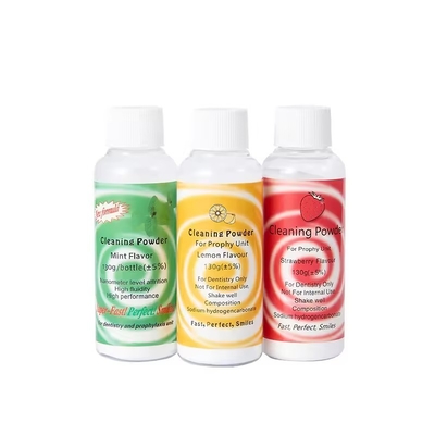 130g Bubuk Pemoles Gigi 3 Rasa Pemutih Gigi Pembersih Gigi