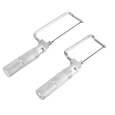 Instrumen Laboratorium Gigi Mata Gergaji Gigi Baja Tahan Karat Gergaji Plester Gigi Dengan 3 Ukuran