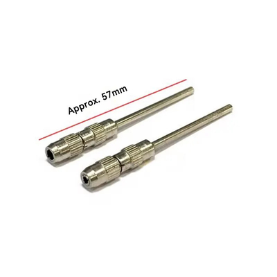 Dental Edenta Burs Adaptor diperkuat stainless steel Mandrels gigi polisher
