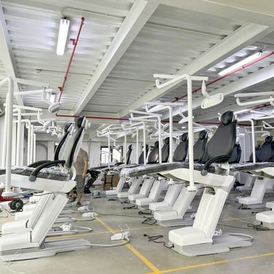 Dental Oral Set Dental Clinic Chair With Teeth Whitening Function LED Light Custom Accept Dental Equipment Chair Dental Unit