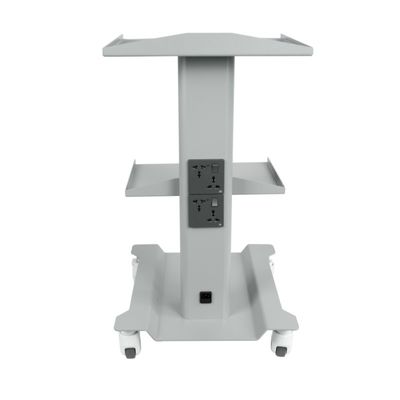 Rumah Sakit Trolley Medis Stand 3 Rak Keranjang Alat Gigi Desain Berwarna Salon Kecantikan Gunakan Mobil Keranjang