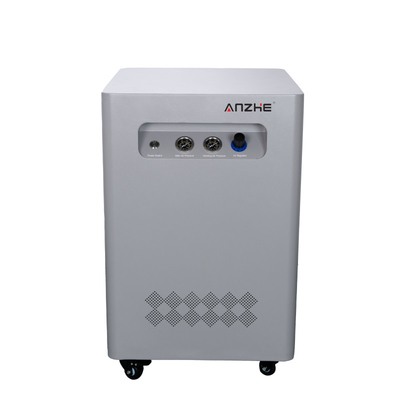 ISO disetujui kompresor gigi portabel minyak bebas kompresor udara dengan lemari diam Gery warna diam kompresor dengan kotak