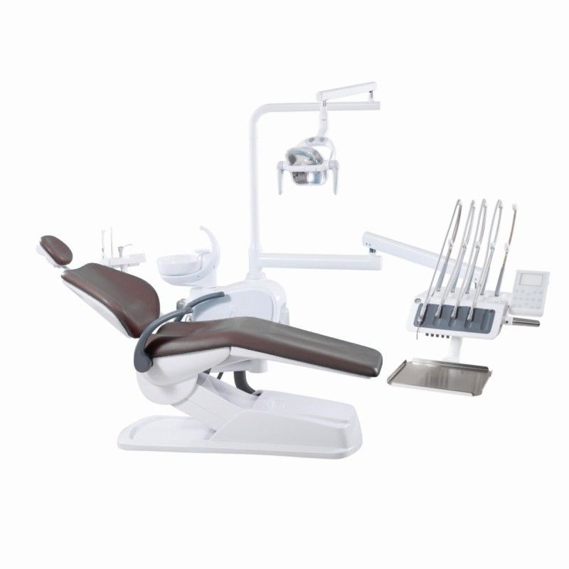 Dental Clinic Complete Dental Unit with LED Sensor Light Top Mounted Dental Chair