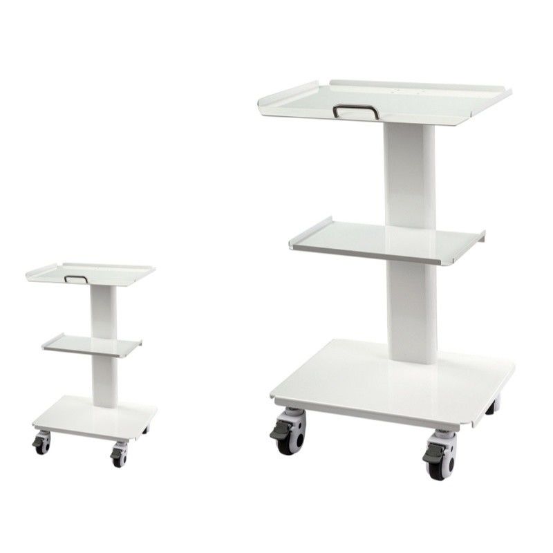 Stainless Steel Klinik Gigi Trolley Mobil Mobil Unit Kereta dengan built-in Socket