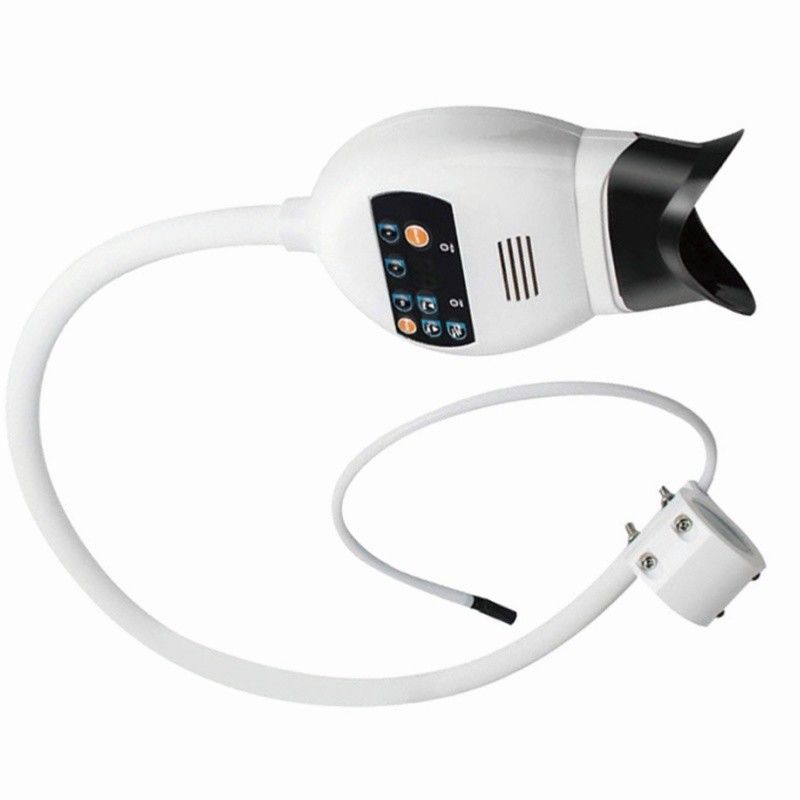 Kursi Gigi dipasang Cahaya pemutih gigi 8 lampu LED Mesin pemutih gigi untuk klinik gigi