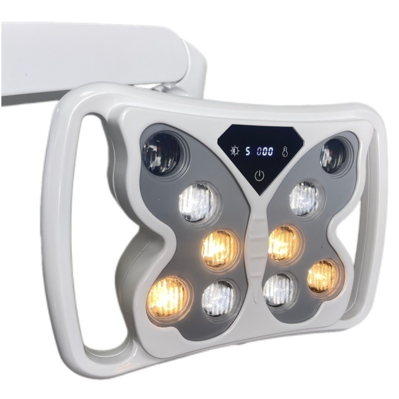 70000 LUX Lampu Operasi Gigi 10 Lampu Bubur Bubur Lampu Bedah Untuk Unit Gigi