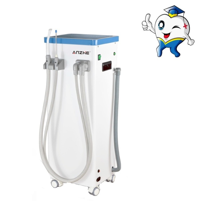 Portable Dental Vacuum Suction Unit 400W Mobile Suction Device Aspirator 800L Per Min Dental Suction Unit