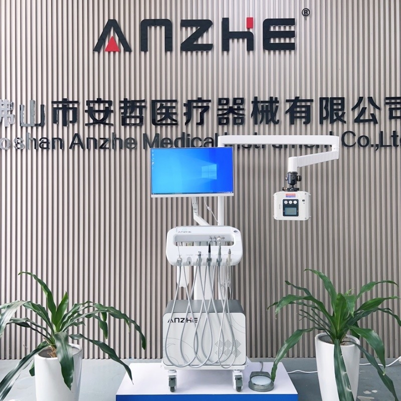 Unit Kursi Gigi Dengan Mesin Turbin Gigi Sinar X Dentist Mobil Unit Perawatan Keranjang Portable