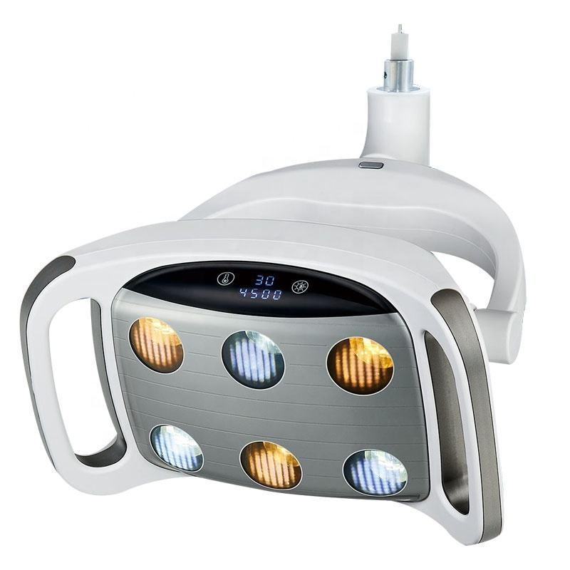 Dental Operation Light Shadowless 6 LED Oral Lamp for Dental Chair 30000 Lux Dental Surgery Lighting
