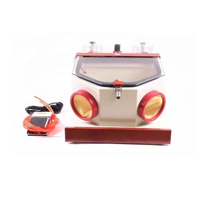 Dua Pen Dental Polishing Sanblaster Pembersih Oral Dental Sandblaster Dengan Kabinet