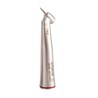 Harga bagus Red Ring Alat Bedah Gigi Turbin 1: 4.2 Kecepatan rendah 45 derajat Handpiece Gigi on line