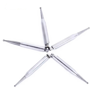 Mata Bor Karbida Tungsten Gigi Pemotong Mahkota RA Kecepatan Rendah Kepala Bulat untuk Gigi