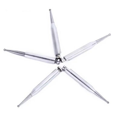 Harga bagus Mata Bor Karbida Tungsten Gigi Pemotong Mahkota RA Kecepatan Rendah Kepala Bulat untuk Gigi on line