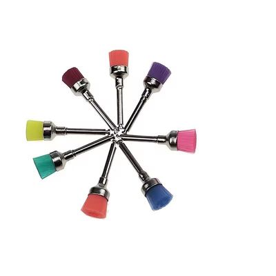 Harga bagus Kit gigi sekali pakai yang berwarna-warni Sikat gigi Nylon Sikat gigi yang dipoles Sikat gigi Prophy on line