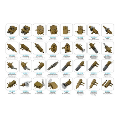 Harga bagus Tembaga bahan kursi gigi katup Foshan pabrik unit gigi dan suku cadang on line