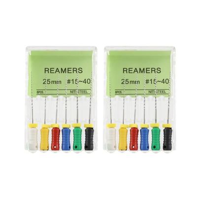 Harga bagus Kualitas Terjamin File Gigi Penggunaan Tangan 25mm #15-40 Reamer Gigi Stainless Steel on line