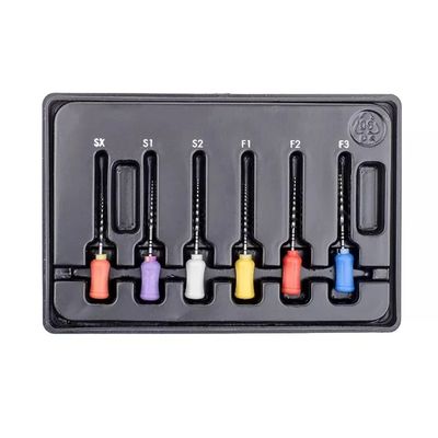 Harga bagus Penggunaan Tangan Reamer Saluran Akar Gigi Rotary Endodontik Langsung Saluran File NiTi File Saluran Akar on line