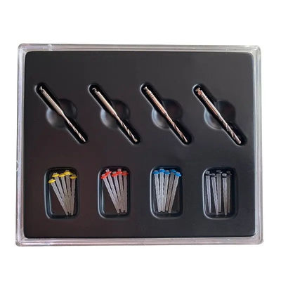 Harga bagus Dental Straight Screw Tapered Endodontics Spiral Fiber Post Dengan Bor 20 Pos Dan 4 Bor Dental Glass Fiber Post on line