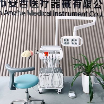 Simulator Gigi Sistem Pelatihan Gigi Simulator Gigi Phantom Head dengan Kereta Perawatan untuk Pengajaran Sekolah Kedokteran Gigi