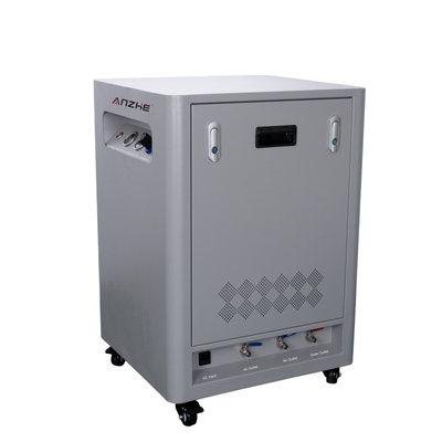 Kompresor Udara Tipe Senyap Bebas Oli untuk Kompresor Udara Bergerak Gigi dengan Kabinet Kedap Suara Pompa Vakum Gigi 550W