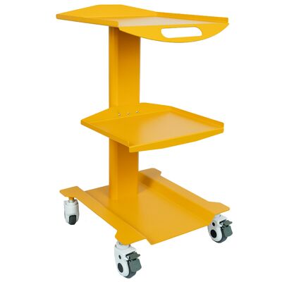 Harga bagus Kereta Instrumen Bergerak Gigi Langsung Pabrik Baja Canai Dingin Tahan Lama Troli Bergulir Gigi 3 Lapis dengan Roda Baja Tahan Lama on line