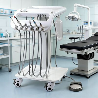Harga bagus Mesin Gigi Hewan Portabel dengan Daya 550W, Tangki Udara Stainless 10L, dan Tingkat Kebisingan 38DB untuk Terapi Gigi Seluler on line