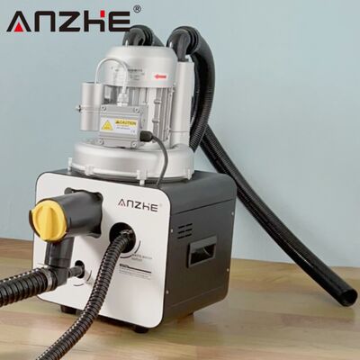 Harga bagus Efisiensi Tinggi 750W Portable Dental Suction Unit. 1000L/min Kuat Vacuum Dental Saliva Ejector dengan Auto Drain on line