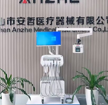 Harga bagus Unit Gigi Mobile dengan sinar-X dan PC Dental Therapy Cart Portable Dental Trolley dengan Compressor untuk Klinik on line