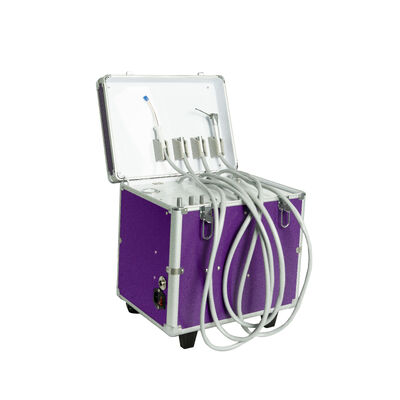 Harga bagus Mini Portable Dental Unit dengan Air Compressor Baggage Design Mobile Dental Turbine Unit Full Set Silent Oil-Free Dental Equipment on line