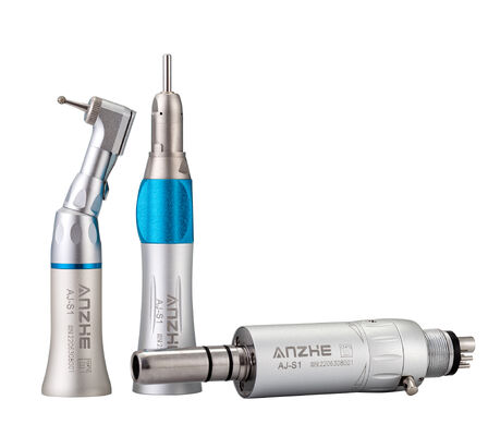 Harga bagus Set Dental Handpiece Kecepatan Rendah dengan Semprotan Air Eksternal Baja Tahan Karat Medis dan Desain Kebisingan Rendah on line