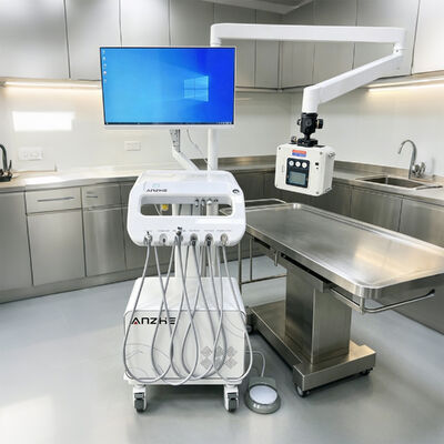 Harga bagus Unit Gigi Hewan Portabel dengan X-ray dan Sensor Peralatan Gigi Hewan Mobile All-in-One dengan Kompresor Udara Sistem Penghisap untuk Klinik Hewan on line