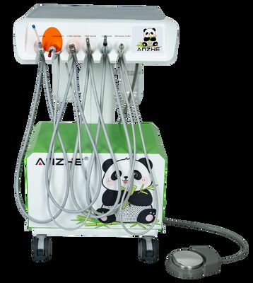 Harga bagus Unit Gigi Hewan Portabel dengan Kompresor Udara Sistem Penghisap Mesin Perawatan Gigi Hewan Peliharaan Bergerak untuk Klinik Hewan on line
