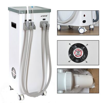 Harga bagus 400W Pompa Vakum Gigi Unit Hisap Air Liur Portabel Kebisingan Rendah Mesin Hisap Gigi Portabel untuk Penggunaan Klinik on line