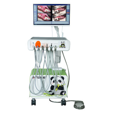 Unit Gigi Hewan Portabel HD Oral Camera Veterinary Dental Treatment Cart Mobile Vet Dental Unit dengan Pencitraan Definisi Tinggi Suction Scaler LED Curing Light
