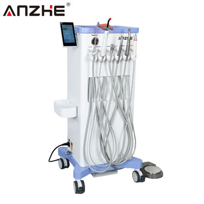 Harga bagus Unit Gigi Portabel dengan Kompresor Udara Terintegrasi, Scaler Ultrasonik Woodpecker, Lampu Curing LED, High Speed dan Low Speed Handpieces untuk Klinik Gigi on line