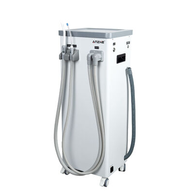 Harga bagus Unit sedotan gigi portabel dengan modus sedotan ganda Otomatis pembuangan Air Air Pemisahan Filter Sistem vakum gigi mobile untuk klinik gigi on line