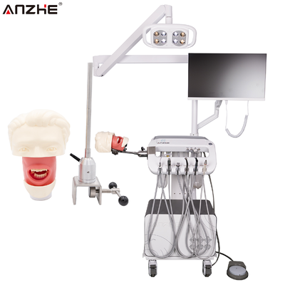 Harga bagus Dental Unit Portabel dengan Phantom Head Simulasi Implan Workstation Pelatihan Kedokteran Gigi Sistem Pendidikan Kedokteran Gigi Digital untuk Sekolah dan Universitas Kedokteran Gigi on line
