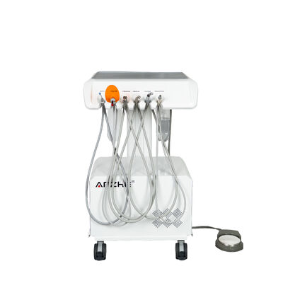 Harga bagus Unit gigi portabel dengan kompresor udara built-in Scaler LED penyembuhan cahaya Mobil perawatan gigi gerobak on line