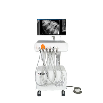 Harga bagus Professional Portable Dental Unit dengan HD Intraoral Camera Digital Imaging System Dibangun di Komputer Dental Treatment Workstation on line