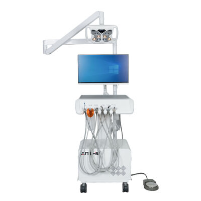 Harga bagus Unit Gigi All-in-One dengan Kamera Intraoral LED Butterfly HD Sistem Komputer Terintegrasi Unit Gigi Bergerak on line