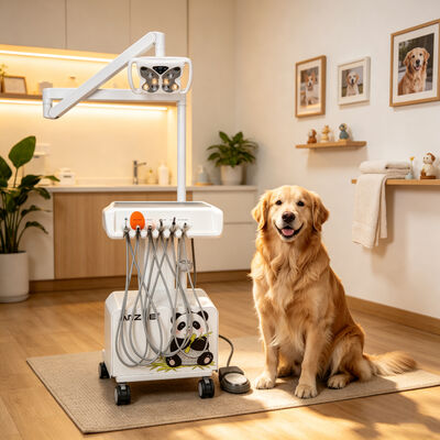 Harga bagus Unit Gigi Portable dengan Butterfly LED Dental Lamp Mobile Dental Workstation Dibangun di Kompresor Udara Scaler Curing Light Suction System on line