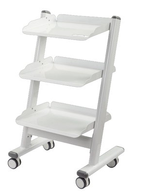 Harga bagus Trolley Gigi 3 Lapisan dengan Roda Universal dan Soket Daya untuk Klinik Gigi on line