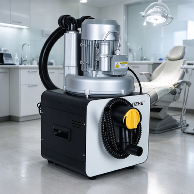 Harga bagus 750W Dental Suction System dengan 1000L/min Suction Power dan 56dB Quiet Operation untuk Klinik Gigi on line
